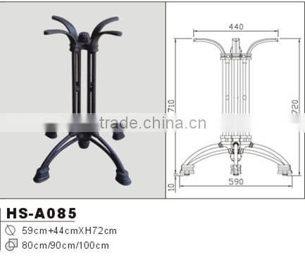 Modern coffee dining square stainless steel table base table leg furniture leg HS-A065
