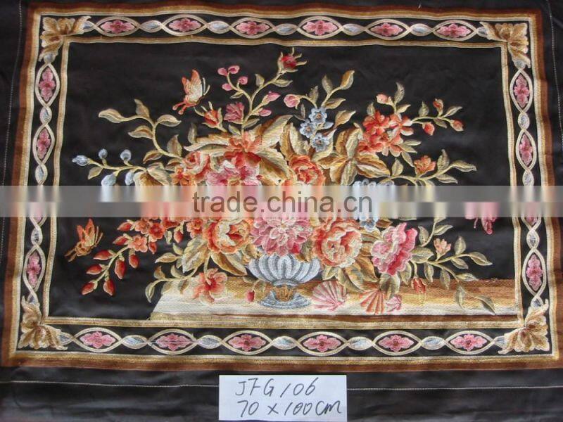 High quality machine embroidery tapestry/Vintage tapestry/Retro tapestry