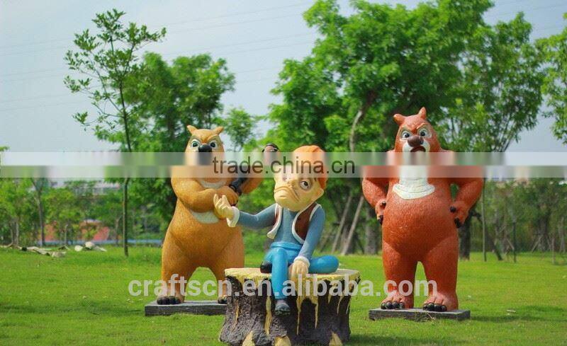 magnesia material decorative garden statue with large size