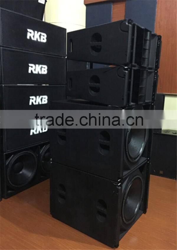 (VERA 36) RKB Audio three - way 2 x 10 inch passive line array sound system
