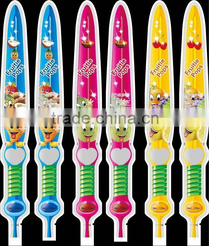 Premade juice pouch filling sealing machine