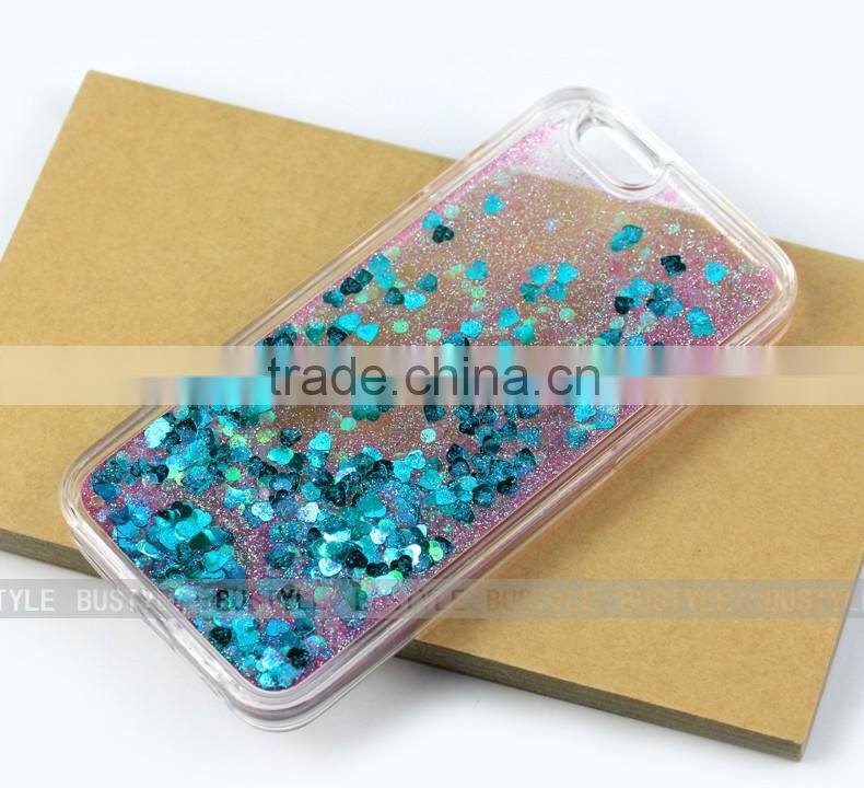 for samsung galaxy j7 j2 S7 cute fashion 3d water bling lumia crystal liquid phone cover case for iphone 6 s for iphone7