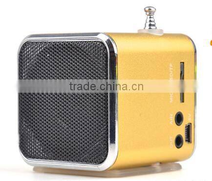 Cheap MIni cube speaker enjoy music speaker portable usb radio speaker