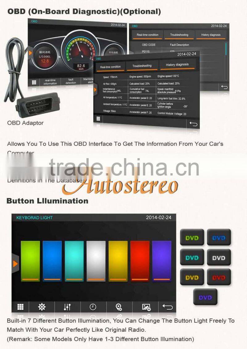 car DVD Player gps navigator for JEEP COMPASS car player video mp3 player