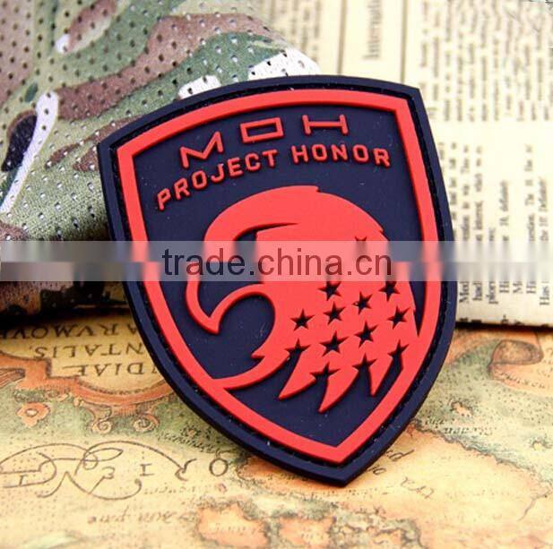 Custom 3D Shoulder Rubber Patch
