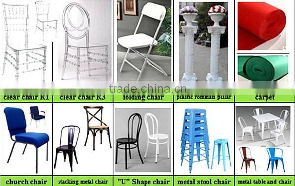 Steel banquet chairs for 500-1000people China wedding tent