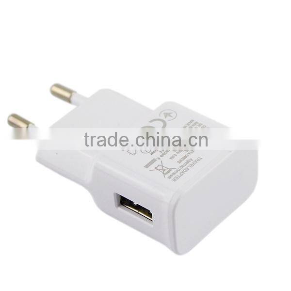 Travel EU Wall USB Charger For Samsung Note2 ETA-U90EWE
