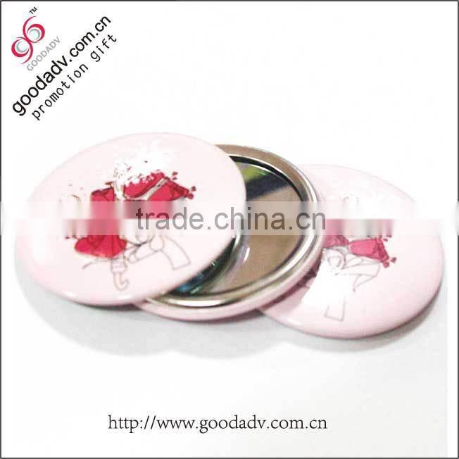 Lighted makeup mirror / parabolic mirror / wedding gift hand mirror