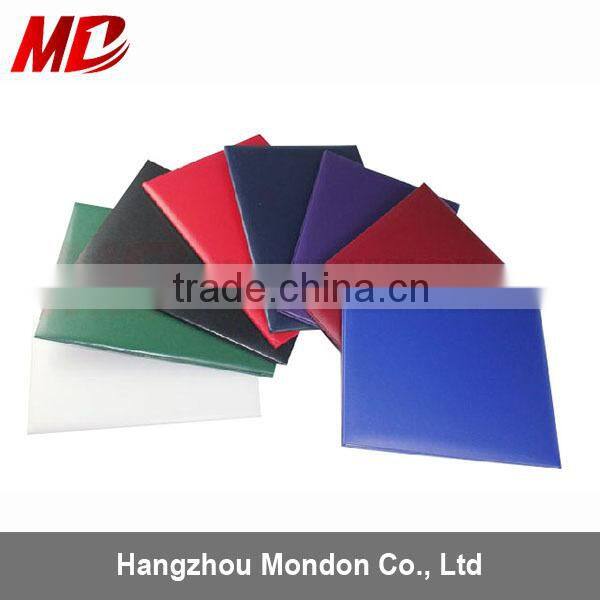 Brown Paper Diploma Folder With Four Satin Corners-Tent Style