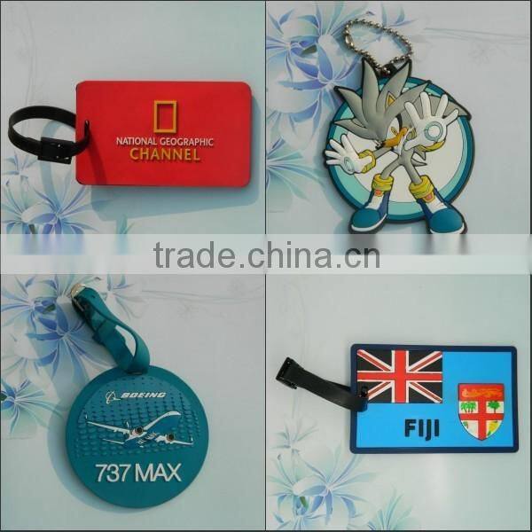 Name tag 3d coloring custom luggage tag bag tag