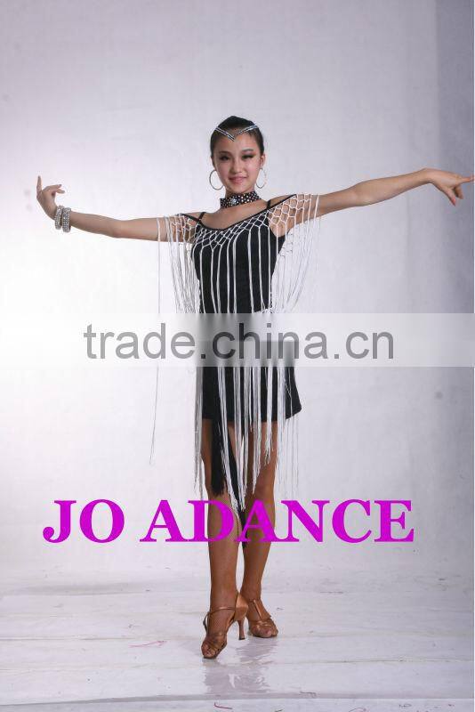 Latin dance dress dance competition dress girl latin dance dress Tights
