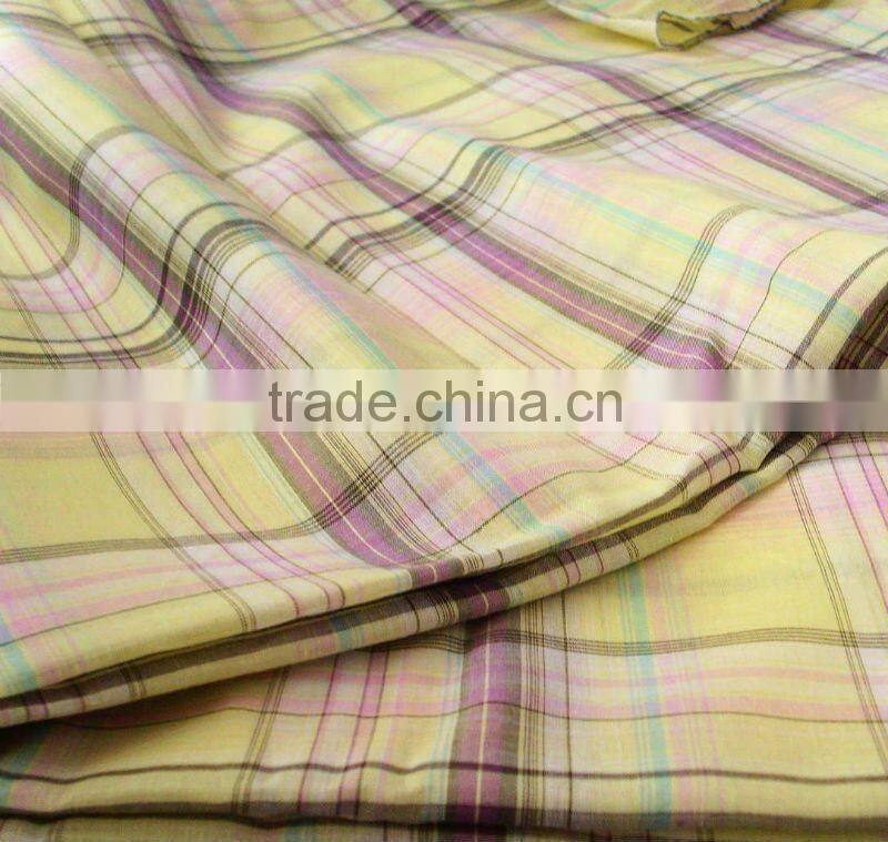 60*60 Yarn Dyed Poplin for Shirt