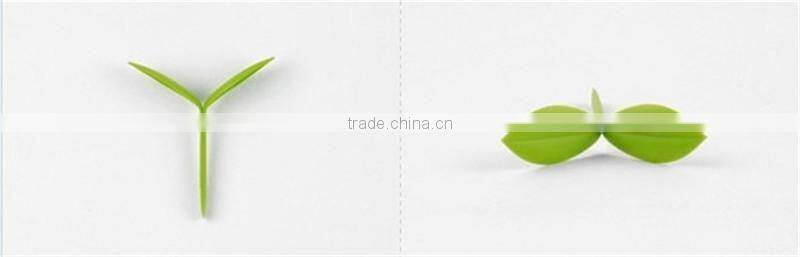 Bookzzicard multi-colored silicone Sprouts bookmark Funny accessories Office School Supplies Bookmarks