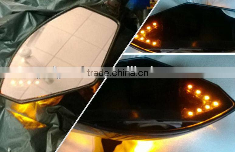 2013 Dual LED motorcycle rearview mirror