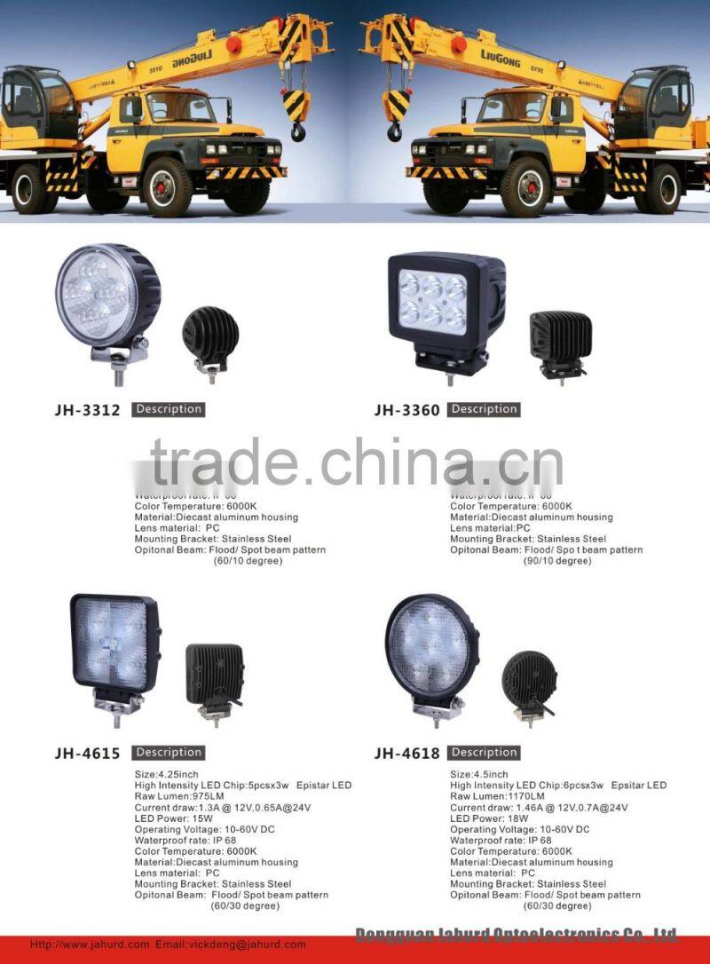32inch 180W Curved LED work light bar Flood beam offroad truck lamp