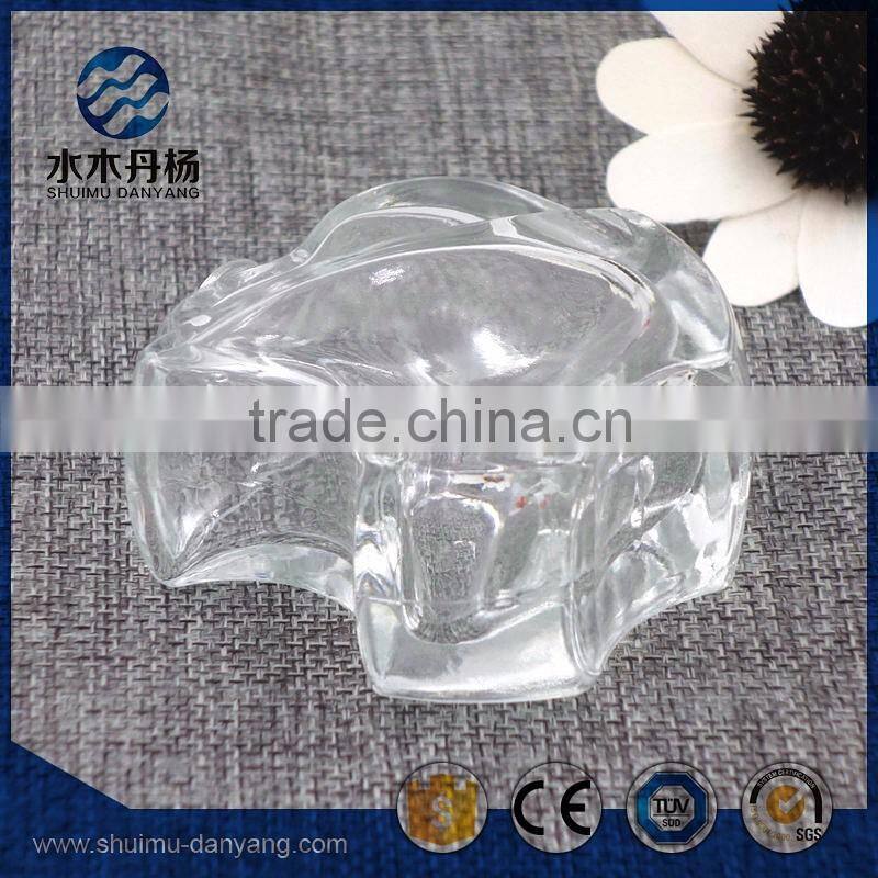 Apple perfume glass bottles 50ml with golden pump