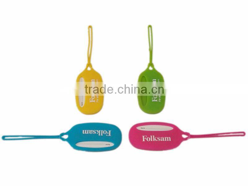 promotion silicone luggage tag