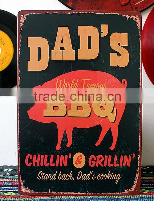 Love letters home decoration tin sign printing