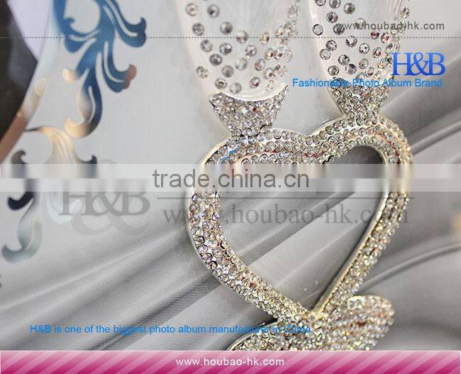 H&B NEW STYLE 12*12 acrylic cover beautiful photo albums for babies