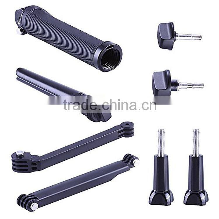 Shineda gopro accessories monopod 3-in 1mount for gopro