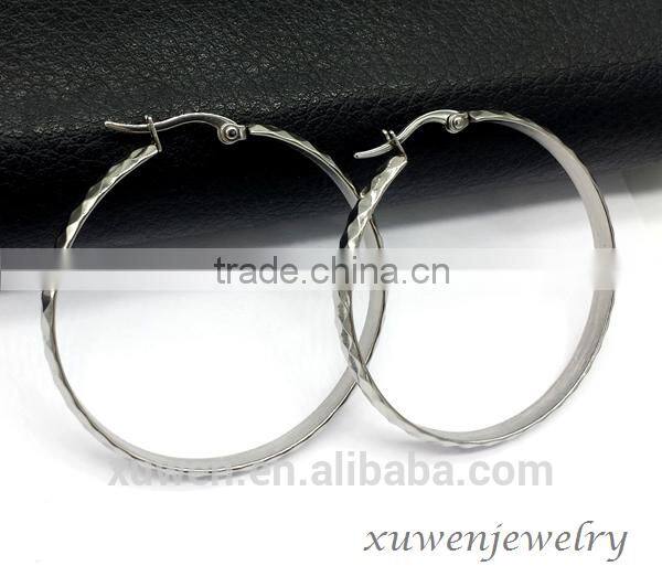 ladies thin wire stainless steel bulk hoop earrings