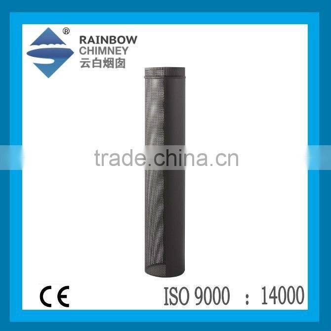 CE and Galvanized sheet single wall fireplace boiler smoking pipe