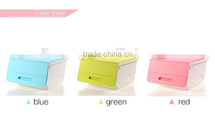 Multipurpose superposable colorful storage box