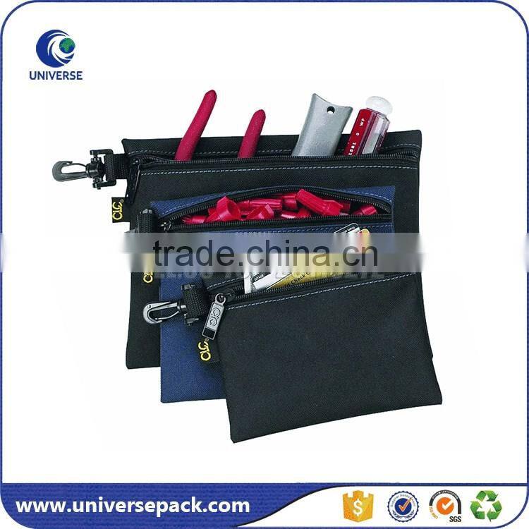 Best selling hanging small zipper nylon bags for tool storage