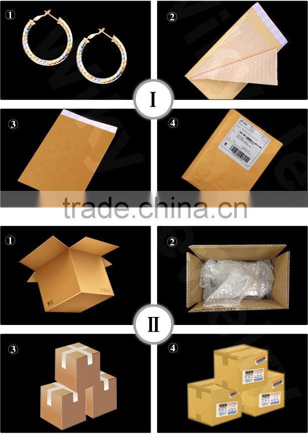 Top design Fashion Jewelry Manufacturer Brass Charm Simple Gold Earring Designs for Women