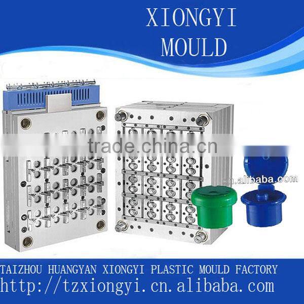 custom EU standard white toothpast cap mould manufacturer