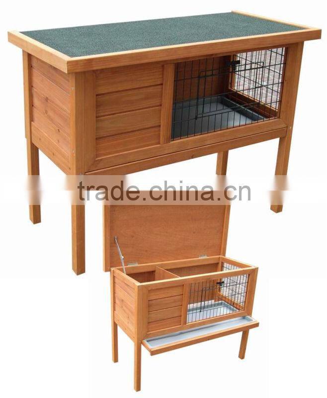 LEAFFY-Wooden with Asphalt roof Rabbit House