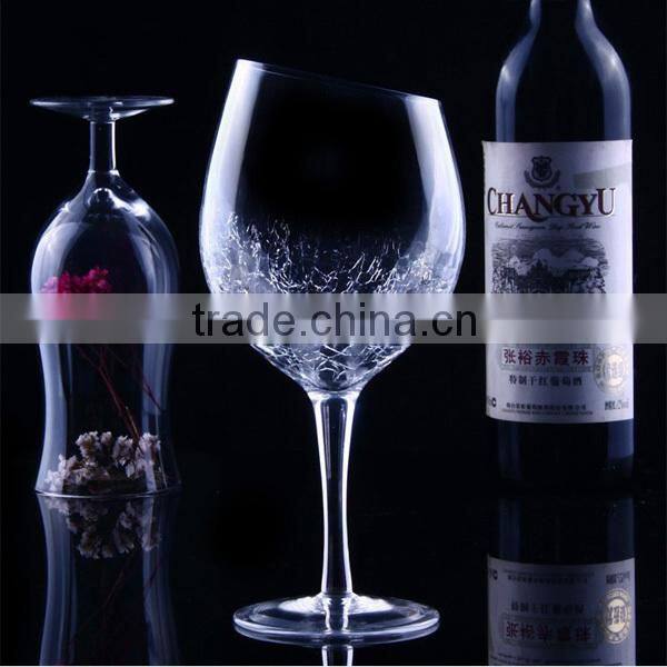 Hand made glass cup,decorated glass tumblers