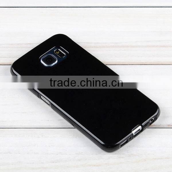 C&T Glossy Glitter Shiny Jelly Anti-shock Cheap Phone Cases For Samsung Galaxy S6