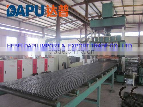 Electro forge welded steel grating machine