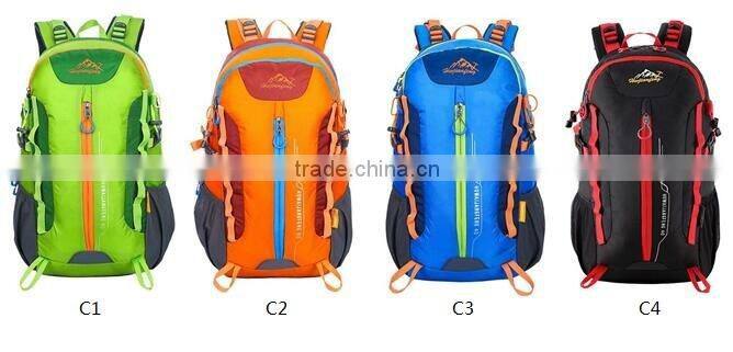 Top quality custom logo green blue black Cycling bags school laptop daily backpack Camping travel hiking outdoor Sports Backpack