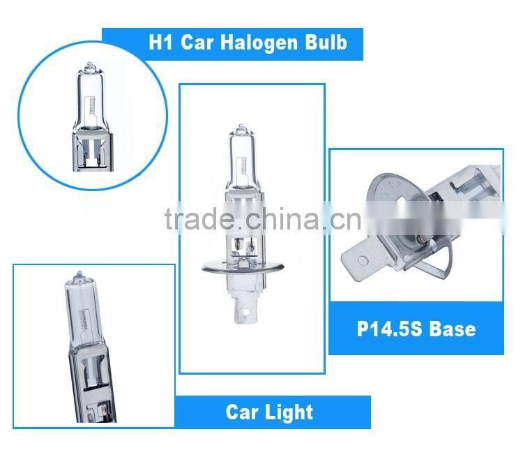 Automotive Bulbs REALIGHT H1 P14.5S 12V 55W Car Headlights UV Filter Halogen Bulb