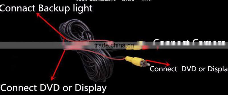 CMOS 360 Degree Rotatable Car Security Camera System Car Reverse Camera