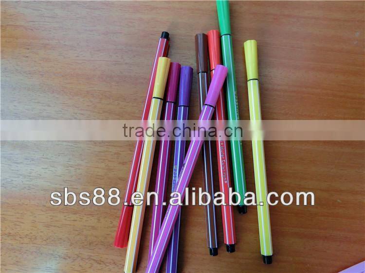 24 color corrugated shape of marker pen