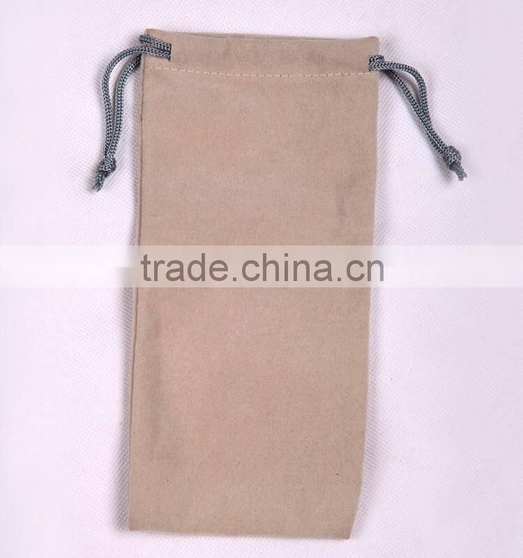 custom small velvet jewelry bag