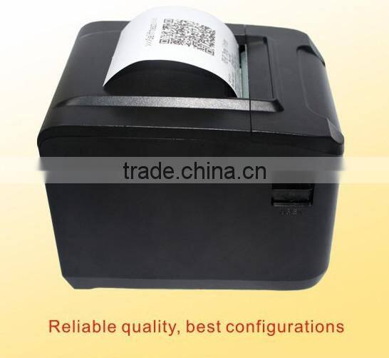 Mini Thermal Printer of 80mm support Cash Drawer Drive and Auto-cutter