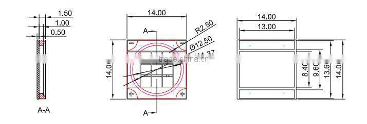 DUV LED AR16 Ceramics Package Customized led GYX