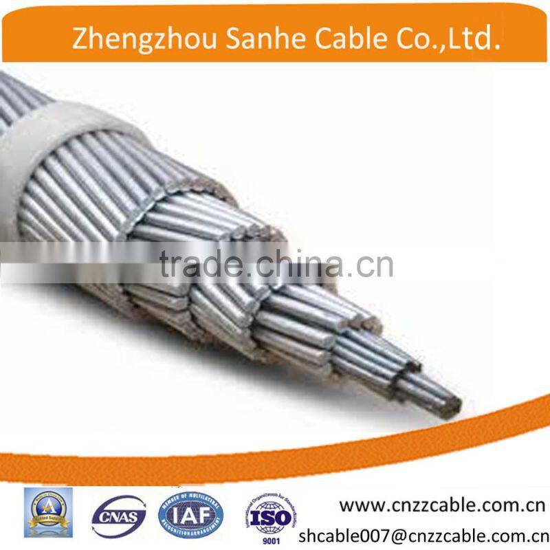 4AWG /21.51mm2 (7/1.96mm) Overhead Bare aluminum/Alloy Conductor AAC /AAAC Cable