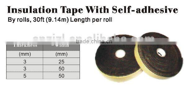 RESOUR PVC Insulation Tape, Rubber Tape, Self-adhesive Insulation Tape