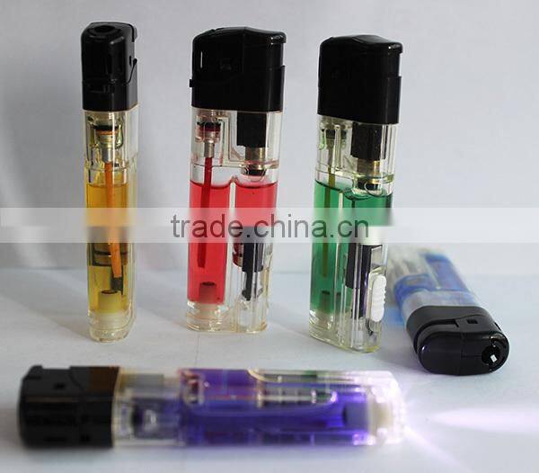 Black head color gas electronic lighter