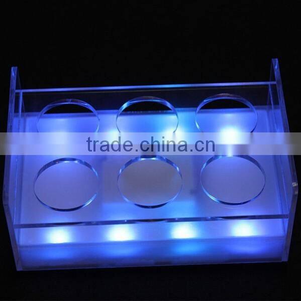 Shenzhen factory cheap wholesale acrylic wine bottle display stand