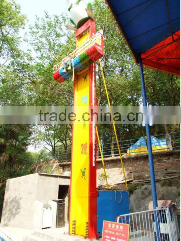 Hot sale!!! New Arrival ! Amusement park equipment lovely game frog jumping