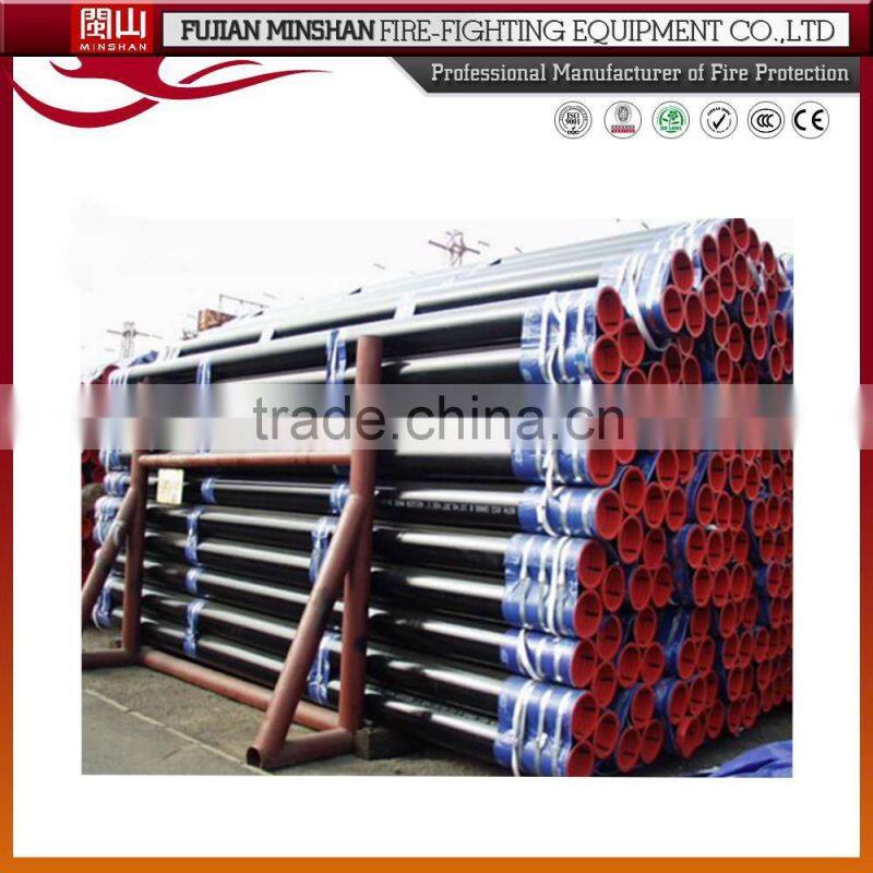 seamless black steel pipe fire fighting equipment fittings