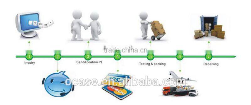 For iphone 6 wholesale cell phone case wood + pc with laser engrave dragon and fox