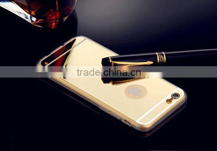Luxury Ultra-thin TPU Mirror For iPhone 6 6s Mirror Case
