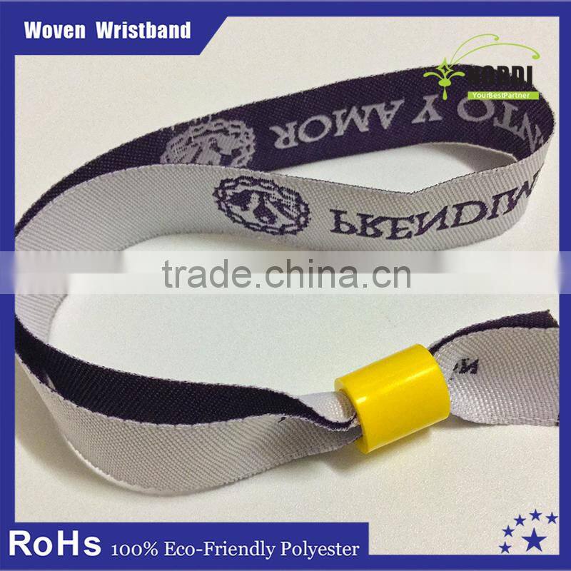 High quality Customized Free woven Wristbands